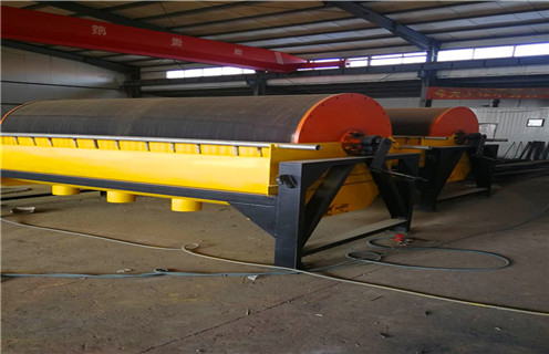 永磁筒式磁选机，新疆永磁筒磁选机的工作原理_远力新疆永磁筒磁选机的工作原理的结构磁场分布图